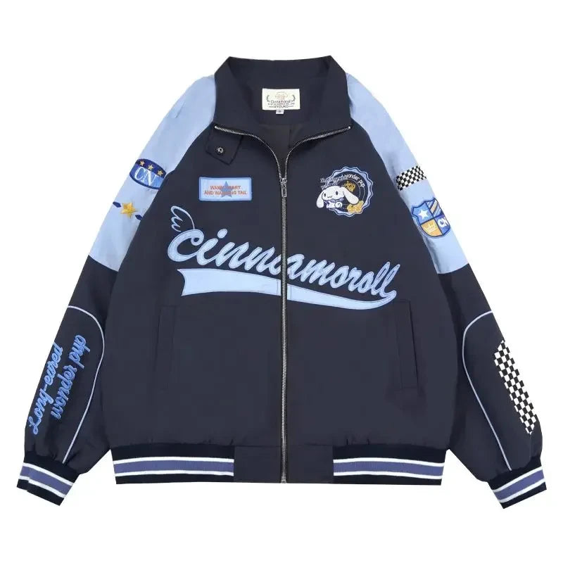 Racer Jacke - blue Rabbit