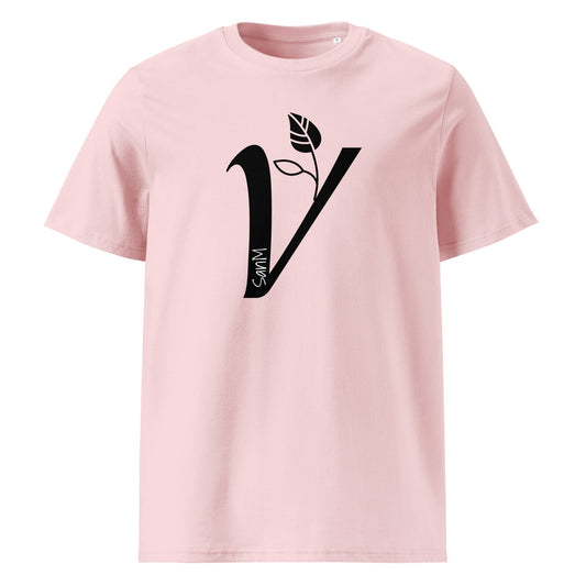 (V) für vegan produzierte Kleidung!