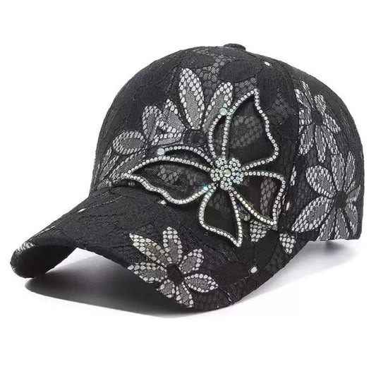 Baseball Cap - Diamond Butterfly