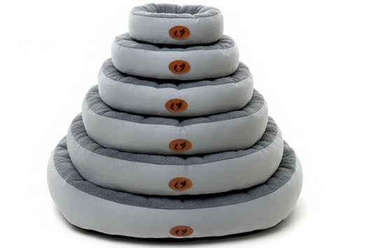 Hundebett - Oval (3 Farben / 5 Größen)