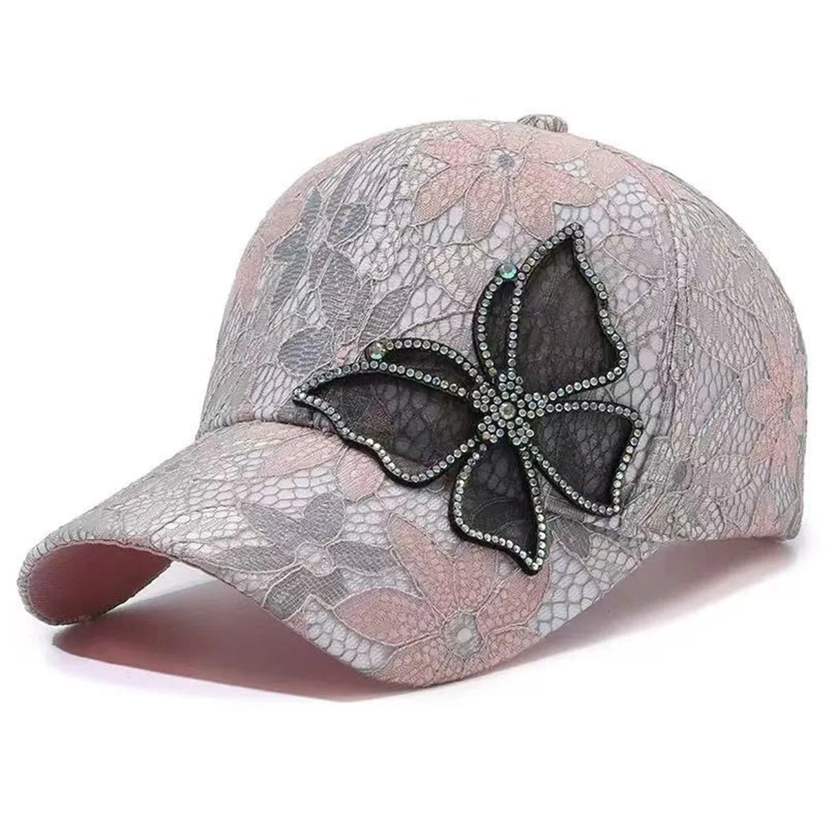 Baseball Cap - Diamond Butterfly
