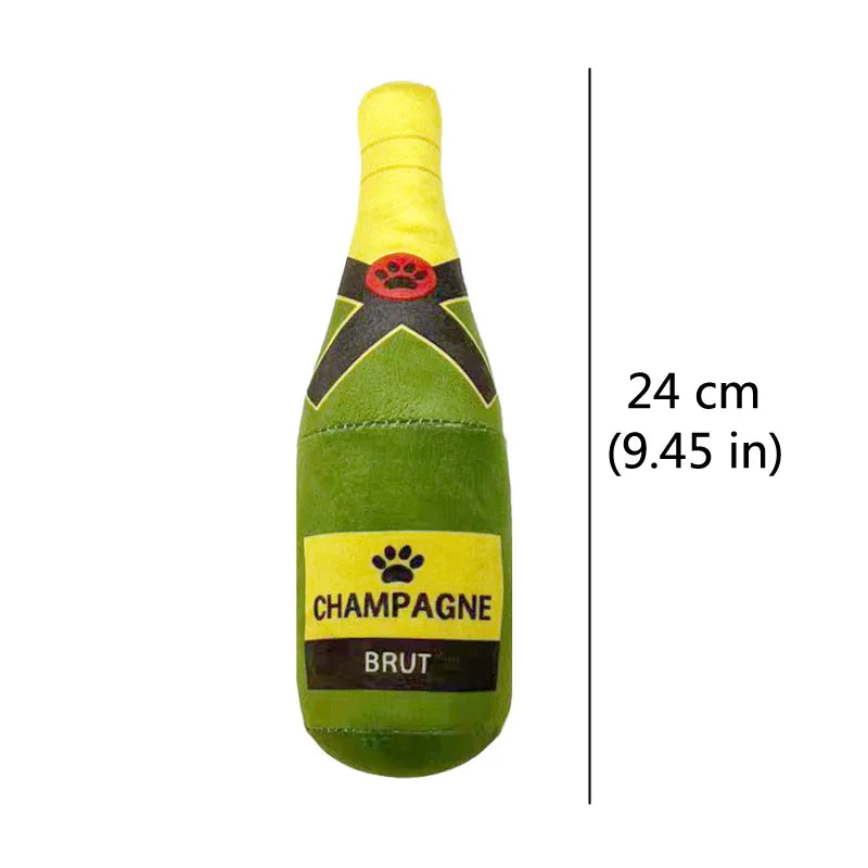 Stofftier - Flasche (5 Ausführungen)