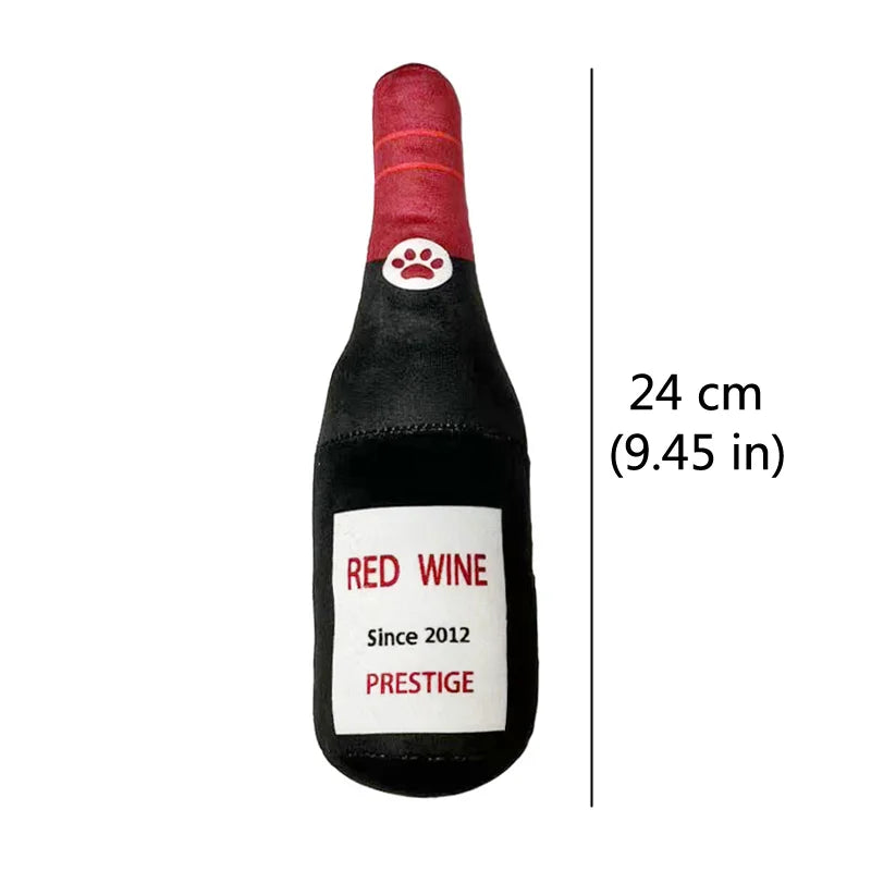 Stofftier - Flasche (5 Ausführungen)